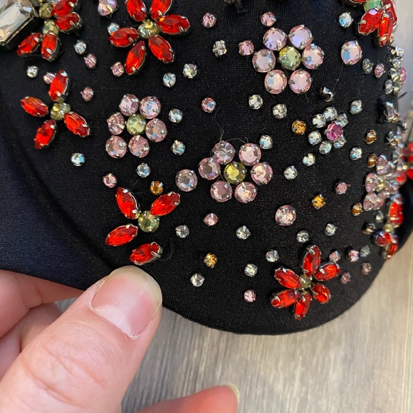 RARE Iconic luxe Very Sexy Halter Victoria’s Secret Jewelled XS-S Bikini Top - Picture 8 of 16